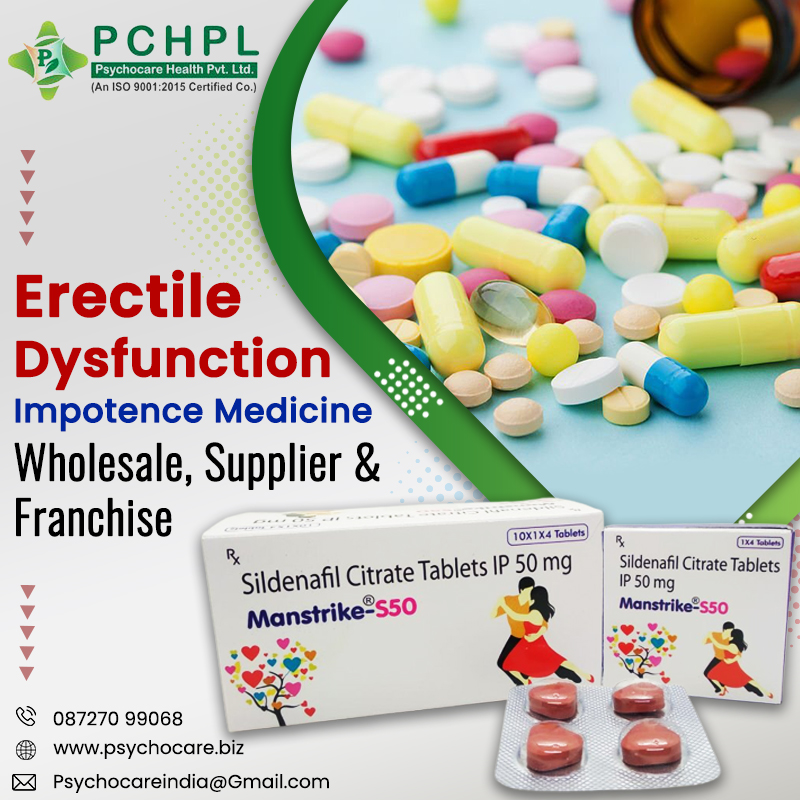 Erectile Dysfunction Impotence Medicine Wholesale, Supplier & Franchise