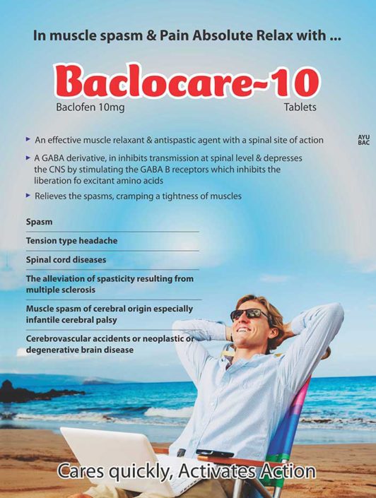 Baclocare-10 tablets