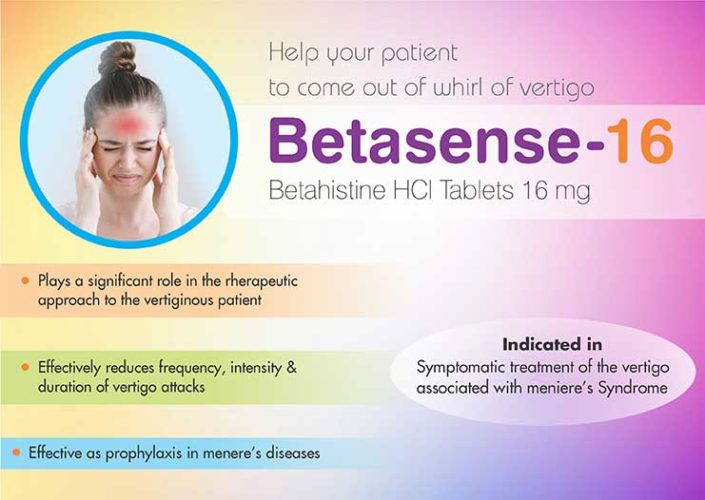 Betasense-16 Tablets | Betahistine HCI Tablets Pharma Franchise In India | Psychocare Health Pvt. Ltd.