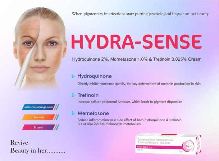 Hydra-Sense Derma Products PCD franchise | The Aesthetic Sense
