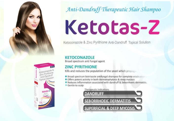 KETOTAS-Z Shampoo PCD Pharma Franchise - The Aesthetic Sense
