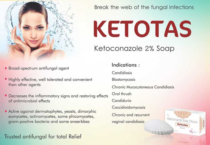 Ketotas Ketoconazole 2% Soap Derma PCD Franchise in India | The Aesthetic Sense