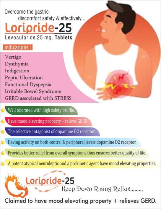 Loripride 25 | Psychocare Health Pvt. Ltd