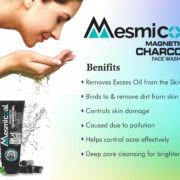 Mesmicoal magnetic charcoal face wash