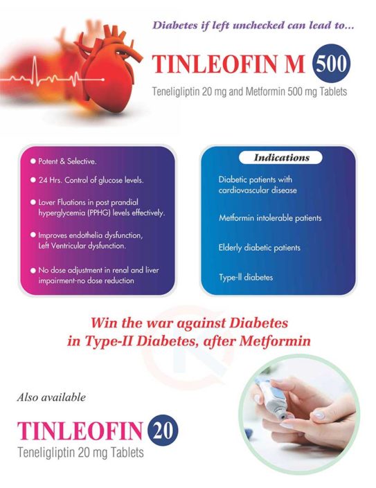 Tinleofin M 500 | Psychocare Health Pvt. Ltd