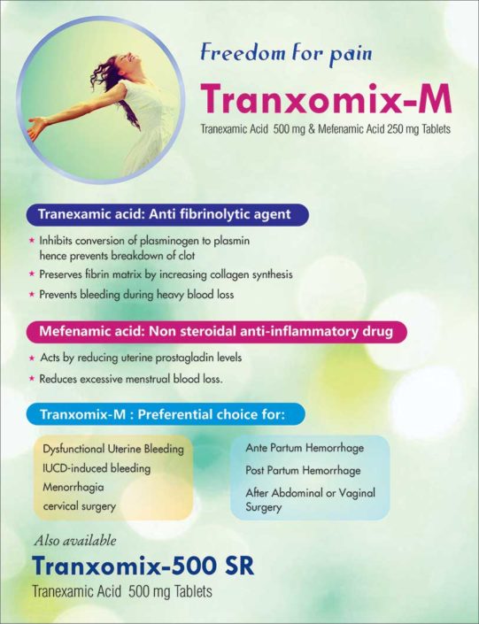 Tranxomix-M PCD Franchise in India | Psychocare Health Pvt. Ltd.