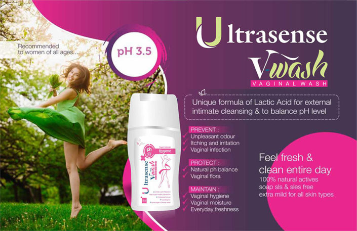 Ultrasense V wash PCD Pharma Franchise - Psychocare Health Pvt. Ltd.