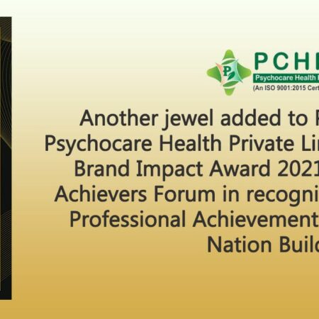 Brand Impact Award Psychocare Health Pvt. Ltd.