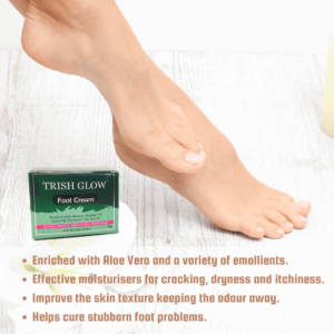 Trish Glow Foot Cream | For Cracked heel repair Cream