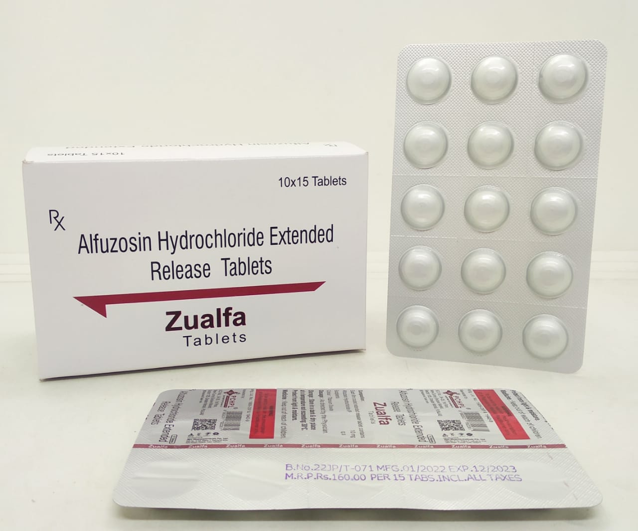 Alfuzosin Hydrochloride Extended Release Tablets