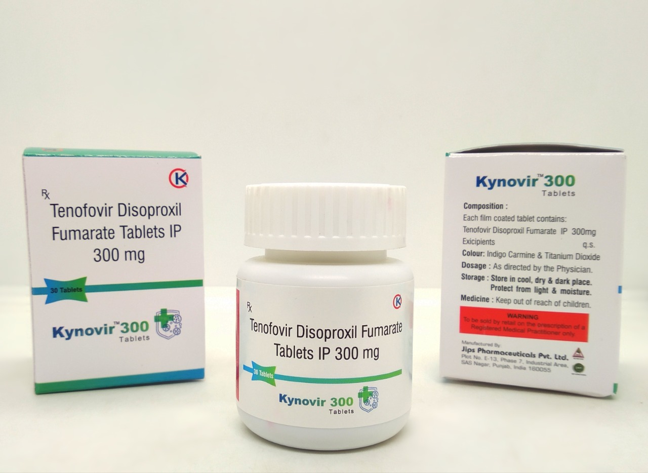Tenofovir Disoproxil Fumarate tablets IP 300 mg
