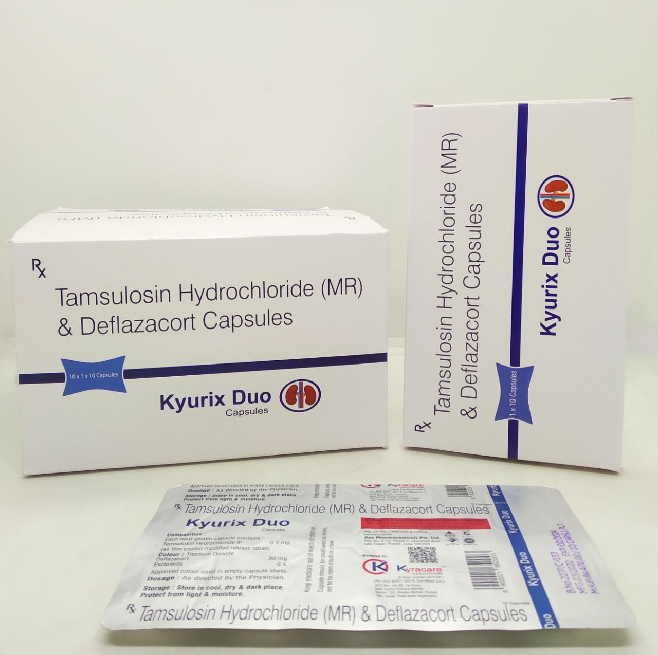  Tamsulosin Hydrochloride(MR) & Deflazocort Capsules