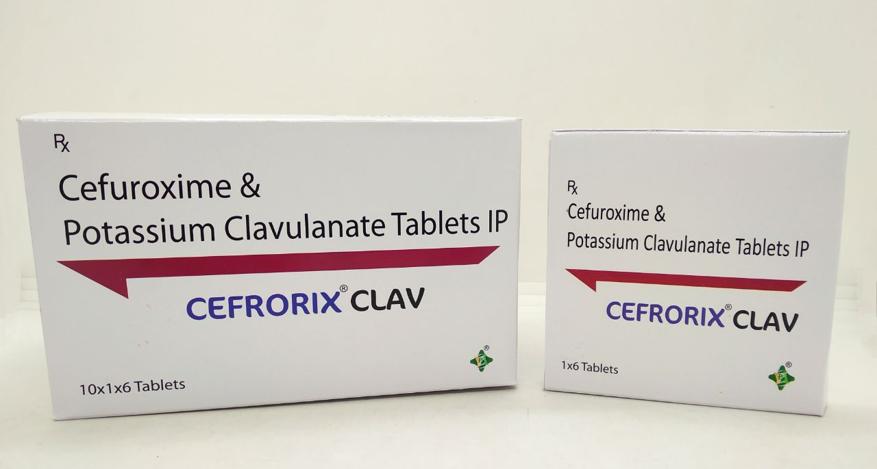  Cefuroxime & Potassium Clavulanate tablets IP