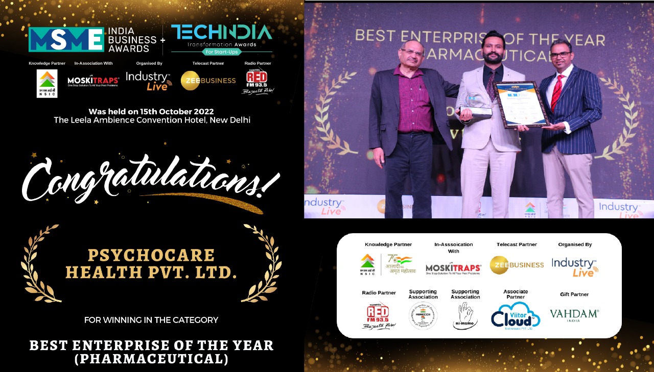 We are thrilled to announce that our company has won the Best Enterprise of the Year (Pharmaceutical) award
