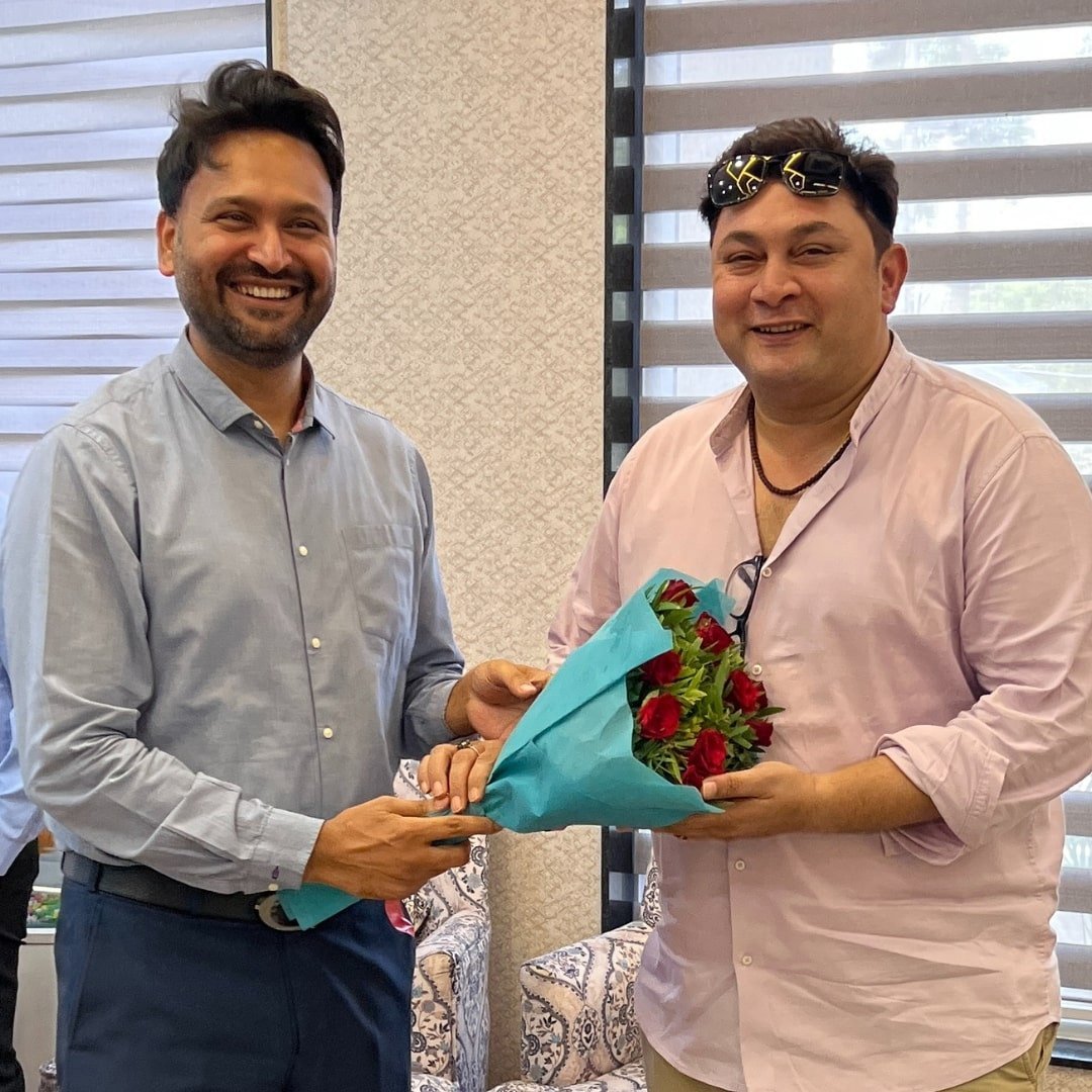 A day to remember at the office with Rajesh Kumar!