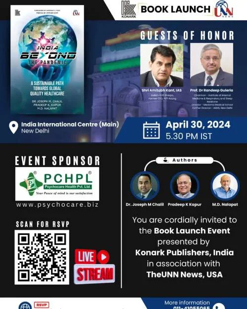 Join Us for the Book Launch of ‘India Beyond The Pandemic