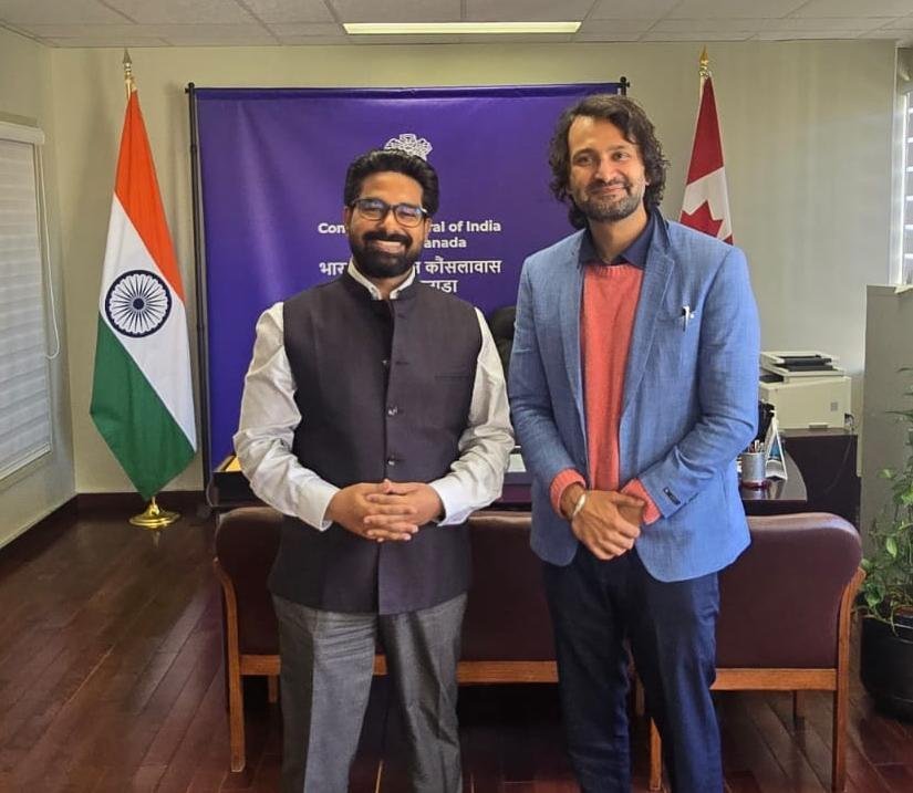 Meetup acting consult general of india in toronto