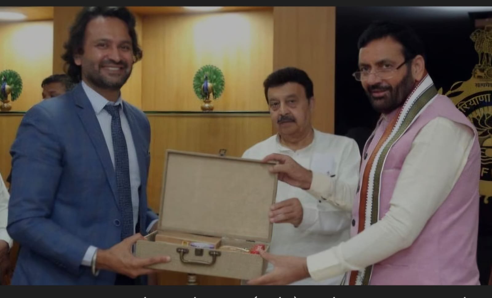 PHDCCI delegation, including Supreet Singh, interacted with Haryana CM Nayab Singh Saini to discuss the Draft Haryana Pharmaceuticals and Medical Devices Manufacturing Policy and industry growth initiatives.