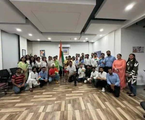 calebrate independense day with pride at psychocare health pvt. ltd