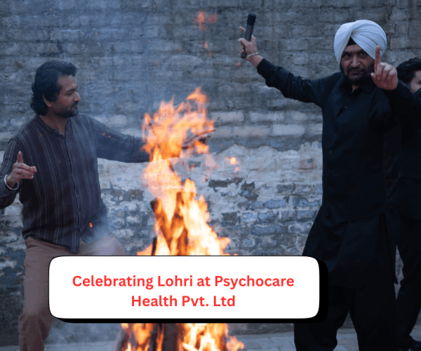 Celebrating Lohri at Psychocare Health Pvt. Ltd