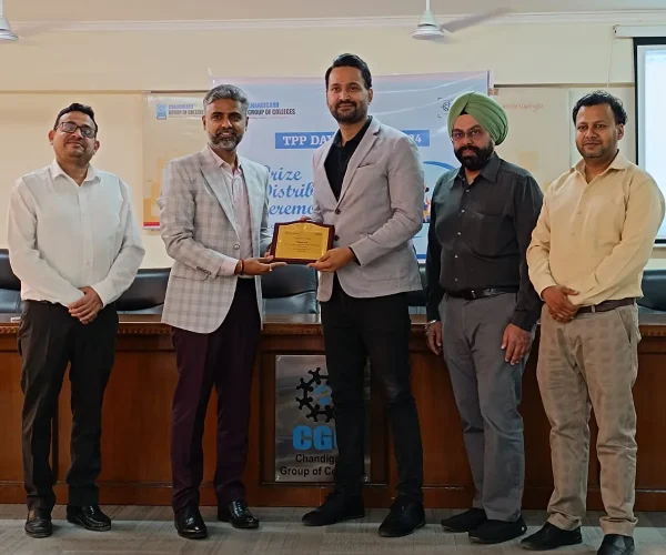 Highlights from the TiE Chandigarh-TiE U GPC 2023-24 Chapter Finals: Mr. Supreet Singh as Esteemed Jury Member