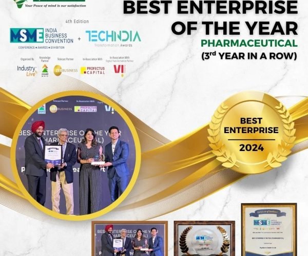 Thrilled to Announce Our “Best Enterprise of the Year Pharmaceutical 2024” Award