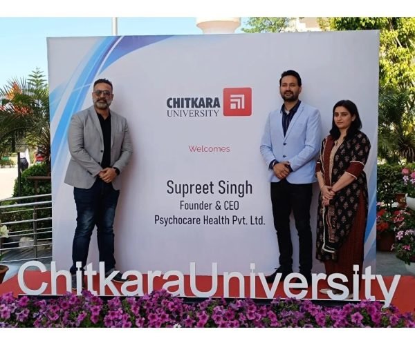 Exploring Entrepreneurial Opportunities in Healthcare: Mr. Supreet Singh at the CEO20 Event, Chitkara University